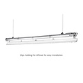Spectrum LED LIMEA LED TUBE TRI PROOF FIXTURE 1X150CM IP65 - Éclairage durable pour tous les environnements