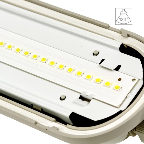 Spectrum LED LIMEA GIGANT HERMETIC 1500MM 52W CW 230V - Éclairage idéal pour les applications industrielles
