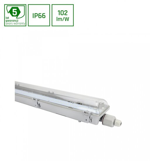 Spectrum LED LIMEA  LED SMD 5630 36W  120CM CW GARAGE TRANSPARENT - Ideales Licht für Garagen und Arbeitsräume