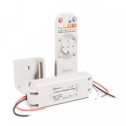 LED STRIP SET 12V/24V 120W/240W 10A CCT DIMM 1-GROUP +MOUNT WHITE KONEKTO MESH