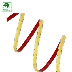 LED STRIP 55W/5M COB 24V CW 5 LYEARS 1M (ROLL 5M) - OHNE SILIKON