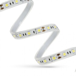 LED STRIP 44W 3528 120LED WW 2 YEARS ECO 1M (ROLL 5M) WITHOUT SILICONE