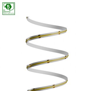 LED STRIP COB 24V 528LED 15W/m 1340lm/m CW 10mm IP20 5YR 5m roll