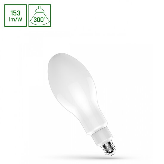 Spectrum LED LED PARISIENNE PREMIUM COG 36W E-27 NW MILKY SPECTRUM - Ideal lighting for any space