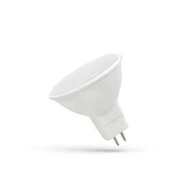 LED MR16 12V 4W SMD WW WITH MILKY COVER SPECTRUM