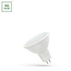 LED MR16 12V 4W SMD CW WITH MILKY COVER SPECTRUM