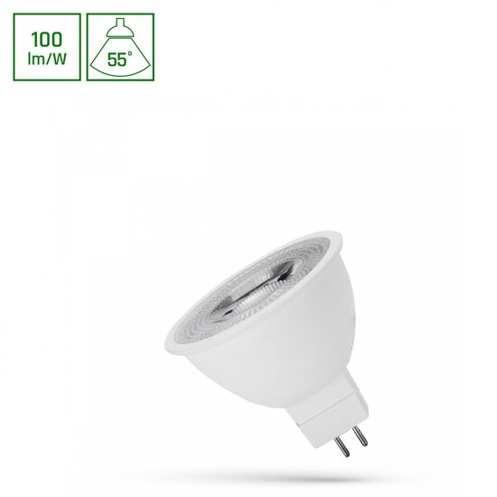Spectrum LED LED MR16 12V 4W SMD 55 DEGREES CW WITH LENS - Ideales Licht für jeden Raum
