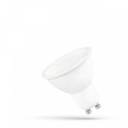 LED GU10 230V 9W SMD WW WITH MILKY CAP SPECTRUM