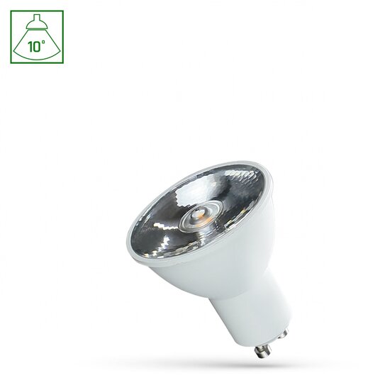 Spectrum LED LED GU10 230V 6W SMD 10DEG NW WITH LENS SPECTRUM - Perfekte Beleuchtung für jeden Raum