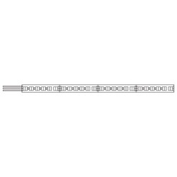 LED strip 24V 28,8W per meter 1200 lumen breedte 12mm IP20