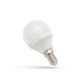 LED BALL G45 E-14 230V 6W NW SPECTRUM