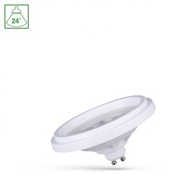 LED AR111 GU10 230V 5.5W BASIC 2 SMD 24DEG WW WHITE SPECTRUM