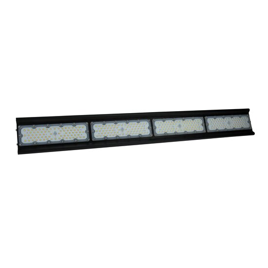 Spectrum LED HALLS LINE 200W NW 230V 90DEG IP66 IK10 990X126X95MM BLACK - Leistungsstarke Beleuchtung für industrielle Anwendungen