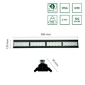 Spectrum LED HALLS LINE 200W NW 230V 90DEG IP66 IK10 990X126X95MM BLACK - Leistungsstarke Beleuchtung für industrielle Anwendungen