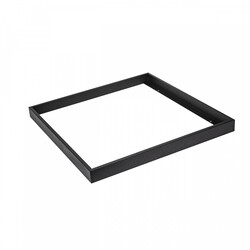 FRAME TO MOUNTED FIXTURE SURFACE LUMINAIRE ALGINE LINE 600X600MM BLACK