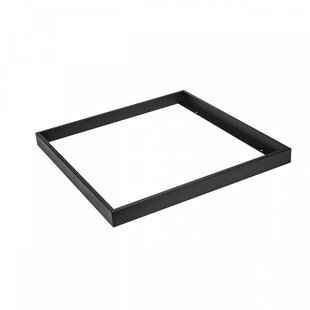 FRAME TO MOUNTED FIXTURE SURFACE LUMINAIRE ALGINE LINE 600X600MM BLACK
