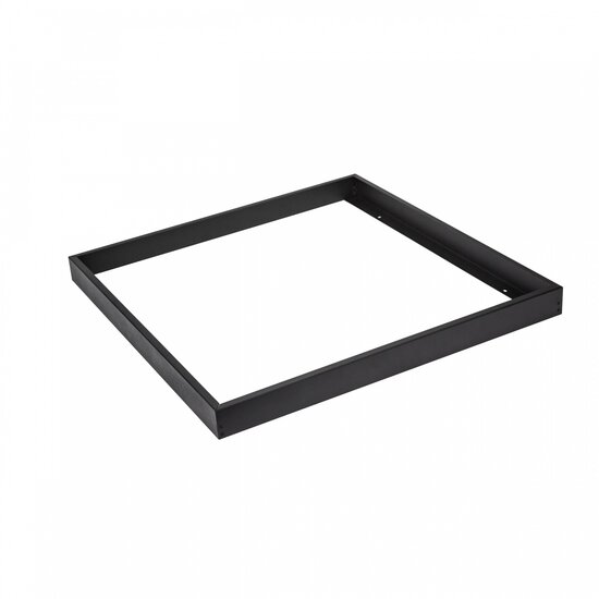 Spectrum LED FRAME TO MOUNTED FIXTURE SURFACE LUMINAIRE ALGINE LINE 600X600MM BLACK - Perfect for modern lighting