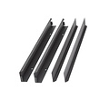 Spectrum LED FRAME TO MOUNTED FIXTURE SURFACE LUMINAIRE ALGINE LINE 600X600MM BLACK - Perfect for modern lighting