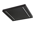 Spectrum LED FRAME TO MOUNTED FIXTURE SURFACE LUMINAIRE ALGINE LINE 600X600MM BLACK - Perfect for modern lighting