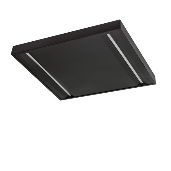 Spectrum LED FRAME TO MOUNTED FIXTURE SURFACE LUMINAIRE ALGINE LINE 600X600MM BLACK - Perfect for modern lighting