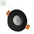 Spectrum LED FIALE IV GU10 ROUND BLACK IP65