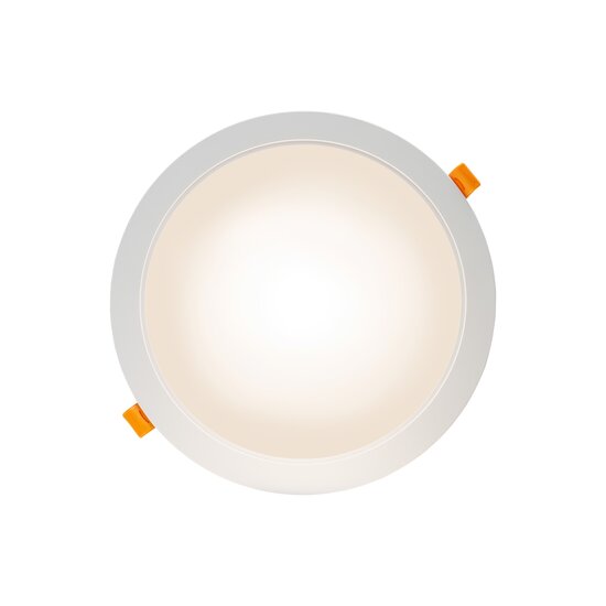 Spectrum LED DURE 3 DOWNLIGHT 24W WW 230V 110DEG IP54 IK06 220X34 - Perfekte Beleuchtung für jeden Raum