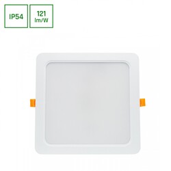 DURE 3 DOWNLIGHT 24W WW 230V 110DEG IP54 IK06 220X220X34