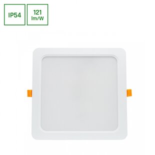DURE 3 DOWNLIGHT 24W CW 230V 110DEG IP54 IK06 220X220X34