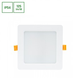 DURE 3 DOWNLIGHT 12W CW 230V 110DEG IP54 IK06 145X145X34