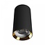 Spectrum LED CHLOE VARIOSA GU10 SURFACE MOUNTED GU10 230V IP20 55x100MM BLACK / GOLD ROUND - Stilvolle Beleuchtung für jeden Raum