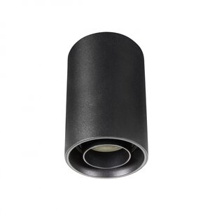 CHLOE SPOT GU10 SURFACE IP20 ROUND BLACK ADJUSTABLE
