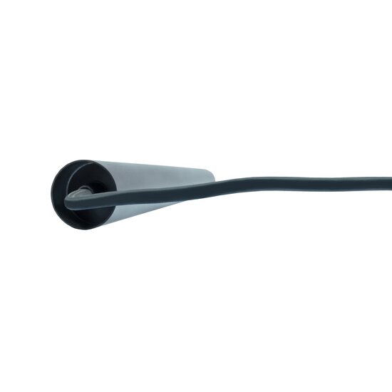 Spectrum LED CHLOE SLIM GU11/MR11 SUSPENDED FOR TRACK 3F 250V IP20 40X500+1M WIRE, BLACK, ADJUSTABLE BEAM ANGLE - Perfect lighting for any space