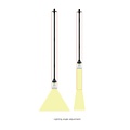 Spectrum LED CHLOE SLIM GU11/MR11 SUSPENDED FOR TRACK 3F 250V IP20 40X500+1M WIRE, BLACK, ADJUSTABLE BEAM ANGLE - Perfect lighting for any space