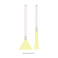 Spectrum LED CHLOE SLIM GU11/MR11 SUSPENDED BASE - Iluminación perfecta para cualquier espacio