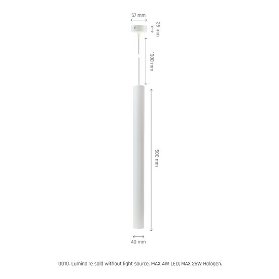 Spectrum LED CHLOE SLIM GU11/MR11 SUSPENDED BASE - Perfect lighting for any space