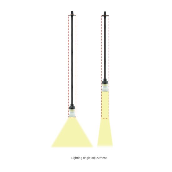 Spectrum LED CHLOE SLIM GU11/MR11 SUSPENDED BASE - Éclairage parfait pour chaque espace
