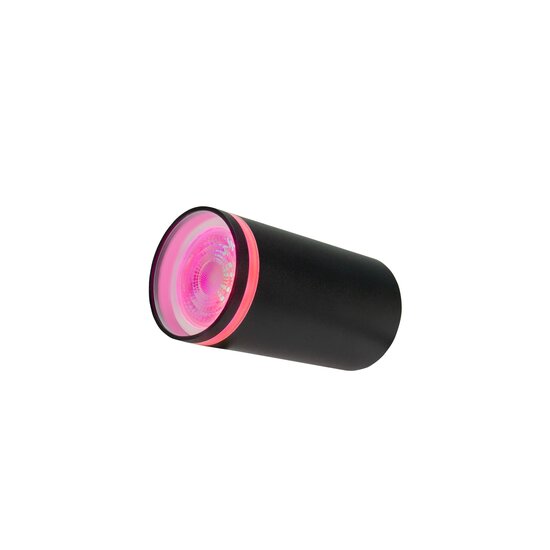 Spectrum LED CHLOE RING NATYNKOWA GU10 230V IP20 FI55*107MM BLACK - Perfecte plafondverlichting voor elke ruimte
