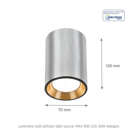 Spectrum LED CHLOE MINI P20 ROUND - Stijlvolle verlichting voor elke ruimte