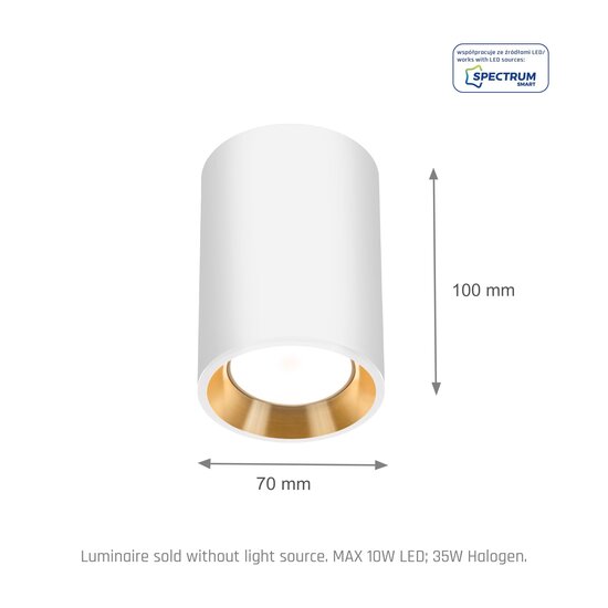 Spectrum LED CHLOE MINI P20 ROUND - Perfecte sfeerverlichting voor elke ruimte