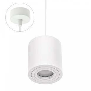 CHLOE GU10 SUSPENDED GU10 250V IP65 90X97MM WHITE ROUND