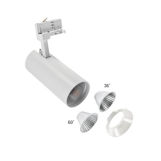 Spectrum LED ANDROMEDA COB LED 25W WW 3F WHITE - Perfecte verlichting voor elke ruimte