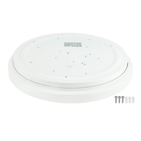 Optonica LED Ceiling Light 18W CCT DIP-Switch IP20 Matt Cover - Iluminación ideal para cualquier espacio