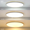 Optonica LED Ceiling Lights White Body 18W CCT+RGB - Crea la atmósfera perfecta en cualquier habitación