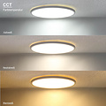 Optonica LED Ceiling Lights White Body 18W CCT+RGB - Schaffen Sie die perfekte Atmosphäre in jedem Raum
