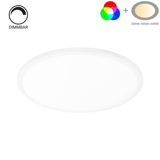 Optonica LED Ceiling Lights White Body 18W CCT+RGB - Schaffen Sie die perfekte Atmosphäre in jedem Raum