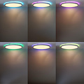 Optonica LED Ceiling Lights White Body 18W CCT+RGB - Schaffen Sie die perfekte Atmosphäre in jedem Raum