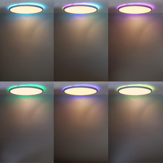 Optonica LED Ceiling Lights White Body 18W CCT+RGB - Schaffen Sie die perfekte Atmosphäre in jedem Raum