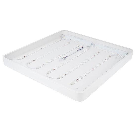 Optonica LED Ceiling Light White Body - Square - Creëer een warme sfeer in elke ruimte