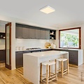 Optonica LED Ceiling Light White Body - Square - Iluminación ideal para cualquier espacio