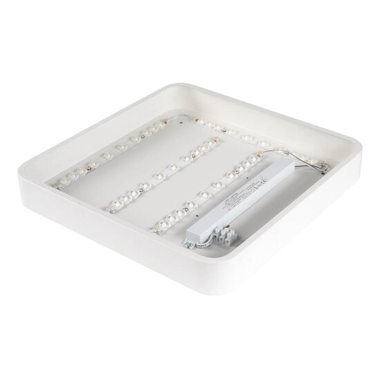 Optonica LED Ceiling Light White Body - Square - Iluminación ideal para cualquier espacio